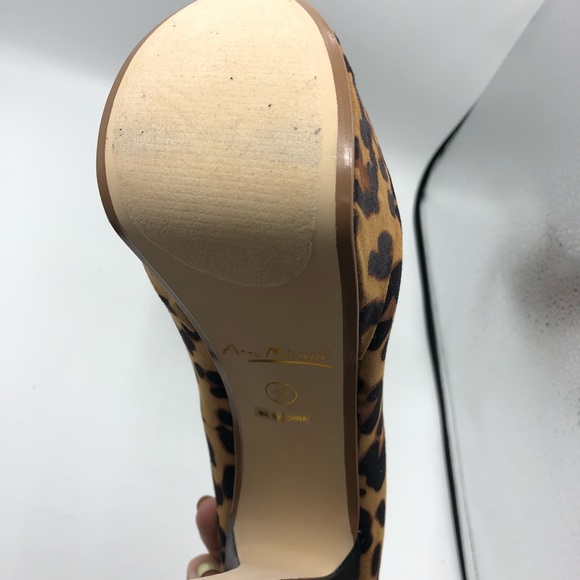 Anne Michelle | Leopard Print Platform Heels - Picture 7 of 7